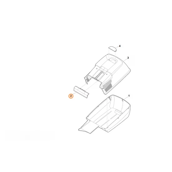 STIHL  Pokrywa 6371 708 8001